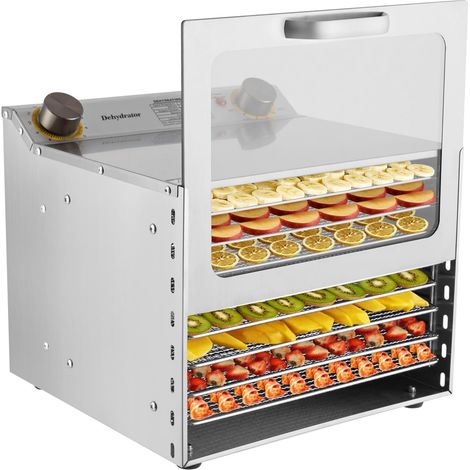 Gojoy – Déshydrateur alimentaire 8 étages en acier inoxydable – Régulateur de température 30-90℃ – Séchage rapide fruits, légumes, viande (1/5)