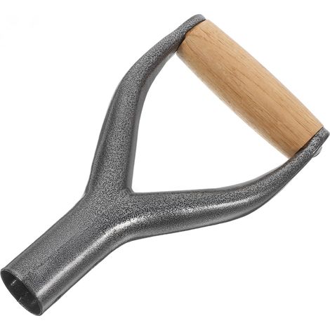 Förmiger Schaufelgriff Ersatzgriff aus Metall Ergonomisch
