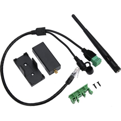 RS232 vers GPRS Serveur Port série TCP 2G GSM DTU Communication sans fil Transmission 5‑36V