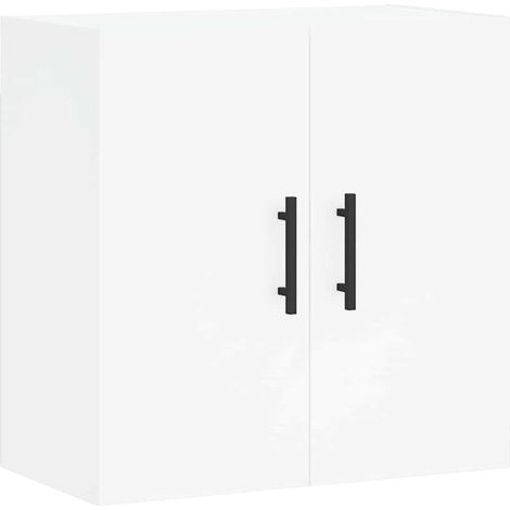 Maison Exclusive - Armario de pared madera de ingeniería blanco 6 (1/5)
