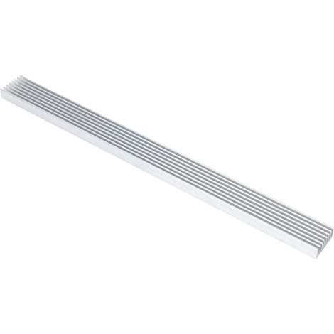 1 dissipateur thermique en aluminium 300 mm x 25 mm x 10 mm pour diodes émettrices LED haute puissance (1/5)