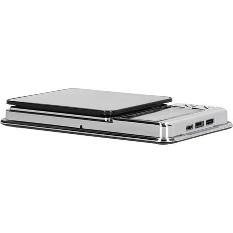 Balance électronique LCD précise portable en acier inox pour bijoux