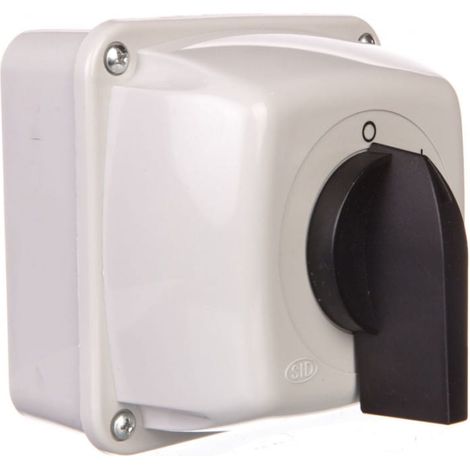 Interruptor de leva 0-I 3P 16A en carcasa IP65 Arc 16-13 921617