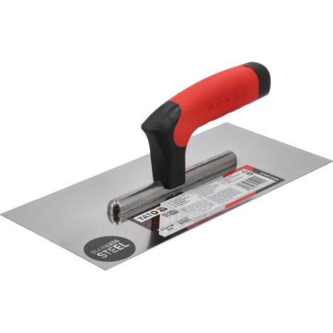 Cazzuola per intonaco in acciaio inox 270x130 mm YT-5200 YATO (1/3)