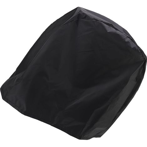 Housse de protection pour ventilateur industriel, imperméable, anti-poussière et pliable, noire, pour ventilateur électrique d'intérieur et d'extérieur (chambre). Protection UV. (1/5)