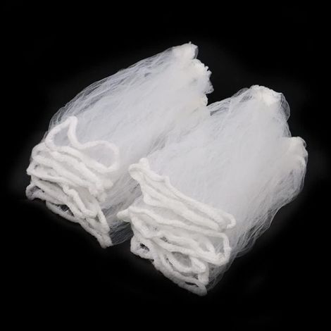 200 Pièces 9 x 9 cm Tamis Maille Filet Filtre À Égouts Filet Maille Jetable Évier Crépine Sacs, pour Les Eviers de Cuisine et de Salle de Bain (1/5)