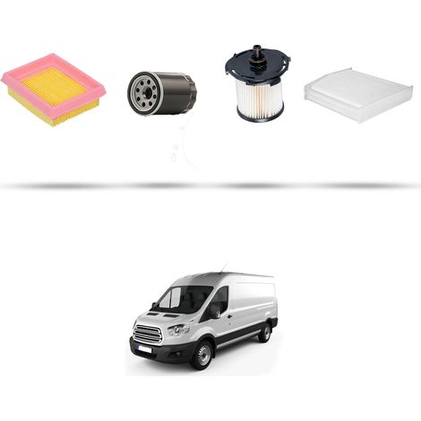 Kit tagliando 4 filtri compatibile con Ford Transit 2014 2.2 TDCi 114kw dal 2013 (1/5)