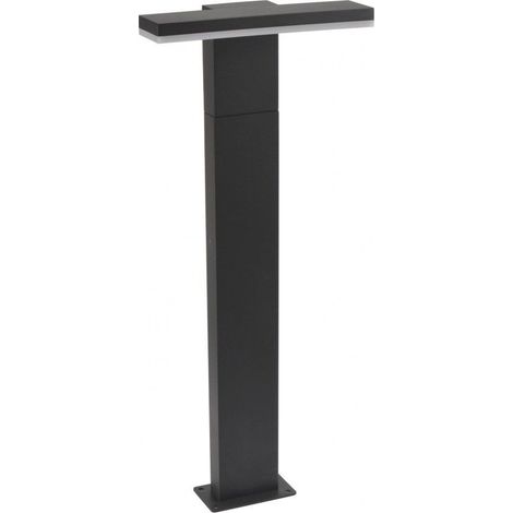 Paletto luce giardino 58cm LED 10W grigio IP54 SU-MA (1/5)