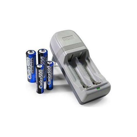 Beghelli Caricabatteria carica500 pack 2xaa 1500mah 2x aaa 800mah (1/5)