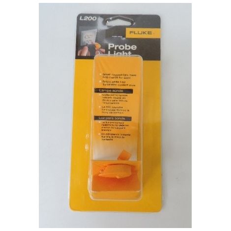 Eclairage de sonde torche LED pour pointe de touche alimentation 2 piles 3V CR1620 FLUKE L200