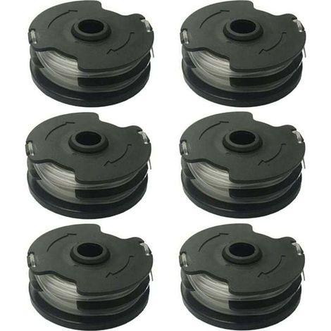ZVD-Trimmerfadenspule für Parkside PRTA 20-Li A1 / B2 / C3 Ersatz-Trimmerfadenspulen für LIDL Parkside PRTA 20-Li A1 / B2 / C3, PRT 300 A1, PRT 550 A1 / A3 Akku-Freischneider (6 Stück) - Crezuo