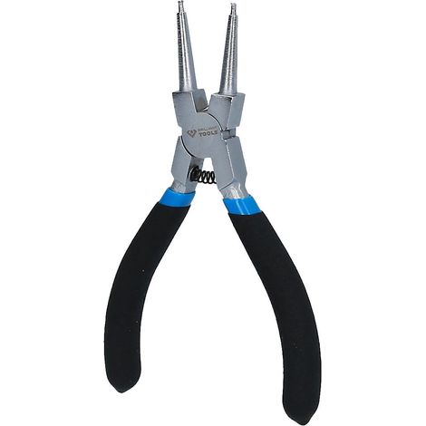 Pinza per anelli Seeger per anelli di fissaggio interni, diritta, 125 mm (1/4)
