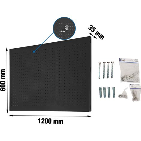 Simonrack Premium Wandpaneel Anthrazit 600x1200 mm