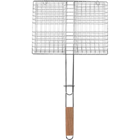 Rostbeständiger, verchromter Stahlgrill (1/3)
