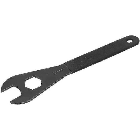 Clé à molette de 19 mm en acier au carbone pour moyeu de vélo - clé de réparation pour jeu de direction de pédale de vélo (1/5)