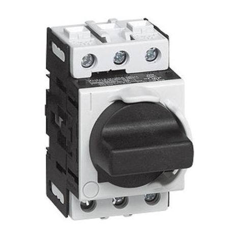 Baco Interruptor de seguridad gris tres polos superficie