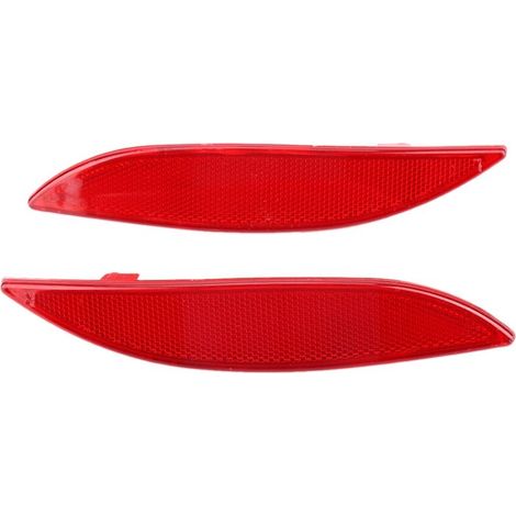 1 paire de réflecteurs de pare-chocs arrière gauche droite 265650004R pour RENAULT MEGANE MK3 2008 – 2013 (1/5)