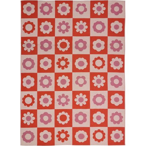 Outdoor-Teppich Cha Cha Pop 160x230cm rosa - Atmosphera créateur d'intérieur