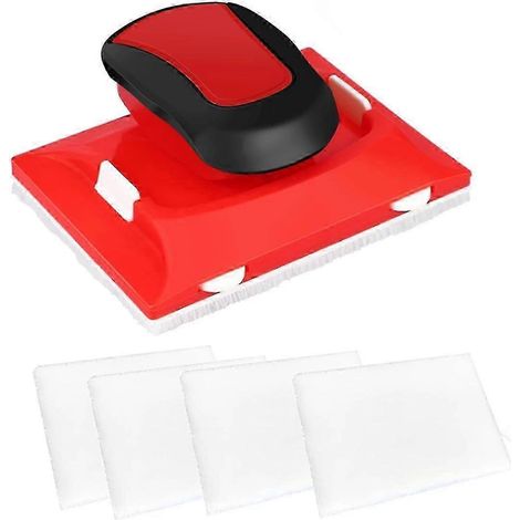 Coupe-bordures à peinture avec 4 tampons de rechange, applicateur de peinture, lavable, pour coins et bords de murs TriRed (1/5)