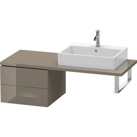 Duravit L-Cube Meuble bas pour console, 2 tiroirs, 520x400x547mm, (1/5)