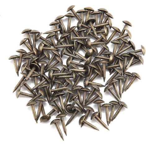 Upholstery Nails Nail Vintage Furniture Decorative for Armchair Sofa Wooden Objects Hardware Furniture Accessories (6  12mm) 100Pcs