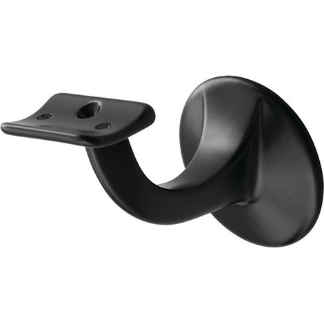 hermeta  Soporte  Pasamanos  3501  Aluminio  recubierto  negro  Placa  de  pared  56mm  -  3501-70E (1/3)
