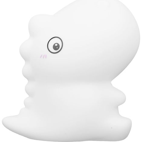 Veilleuse tactile en silicone en forme de dinosaure, rechargeable, LED 7 couleurs (1/5)