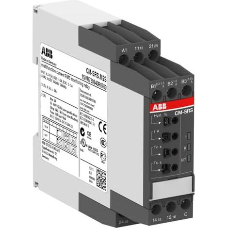 Cm-Srs.M1P Current Relais de Controle 2C/O B-C 3Ma-1A Rms 24-240VAC/DC 1SVR740840R0600 ABB 274084006