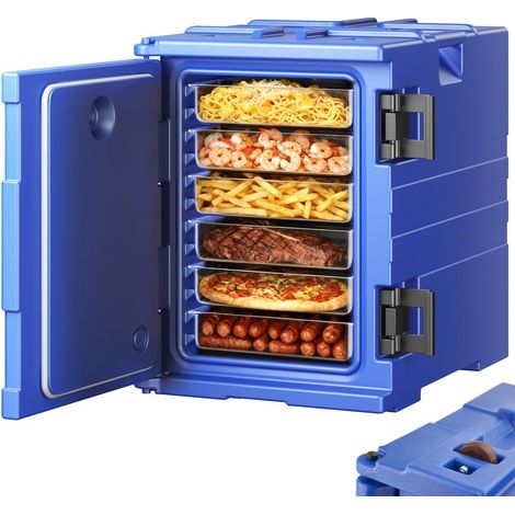 Chargement Frontal Facile Conteneur Isotherme 90 L Boîte Transport Alimentaire Maintien Chaud Froid Bac Gastronorme (1/5)