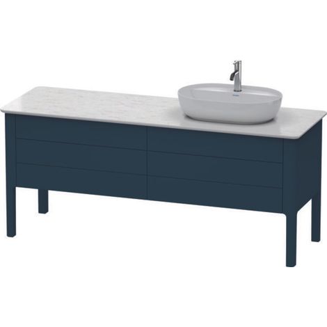 Meuble sous-lavabo Luv Duravit à poser, 1733 x 570 mm, 2 tiroirs, (1/2)