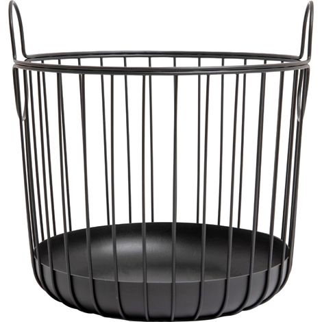 Mömax Korb Jule Schwarz Ø ca. 26cm