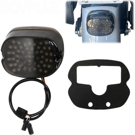 Feu arrière à LED avec clignotant et feu stop pour Harley Touring Dyna Road King Road Glide Sportster XL883L 1200C
