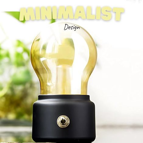 Lampada da tavolo vintage con interruttore, elemento decorativo industriale, lampada da scrivania / lampada da comodino / luce d'atmosfera / illuminazione per ufficio per famiglie. (1/5)