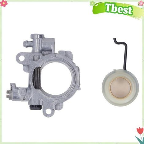 Kit d'engrenages de pompe à, pièces de rechange pour tronçonneuse pour 029 039 MS390 MS310, avec matériau en acier et haute (1/4)