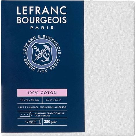 Châssis coton Qualité classique 10x10cm - Lefranc Bourgeois