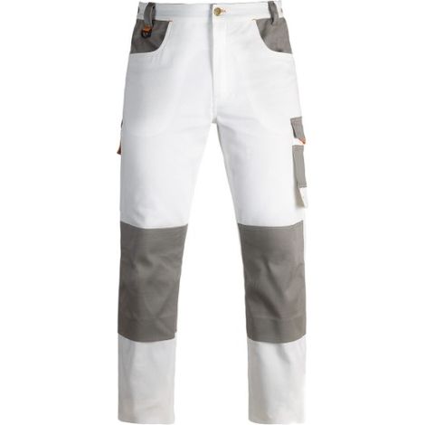 Pantalone paint industry bianco s elasticizzati imbianchino - kapriol (1/4)