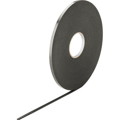 cyclingcolors Self Adhesive Sealing Strip Foam Polypropylene Window Door Garage Seal Roller Trim Glazing Construction Versatile Insulating Threshold 9mm x 3mm x 20m (1/2)