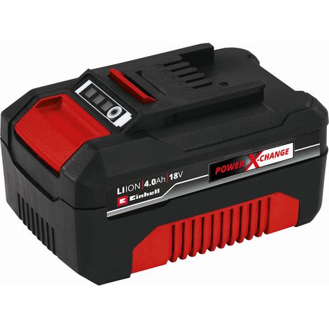 Original Einhell 18V 4,0 Ah Ah Power X-Change Akku (18V, für alle PXC-Geräte, Ladezustandsanzeige, Batteriemanagementsystem, situativ angepasste Ladezyklen, ohne Ladegerät) (1/5)