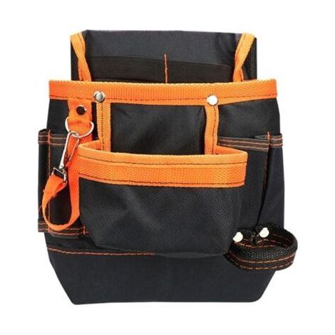 Pair - Sac à outils, Sac à outils en tissu, Sac de ceinture d'électricien d'entretien, Sac de taille d'outil de matériel pratique, Sac à dos jardin (1/5)