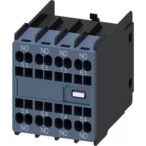 Siemens Indus.Sector Hilfsschalterblock 4S Bgr.S00 3RH2911-2GA40 (1/2)