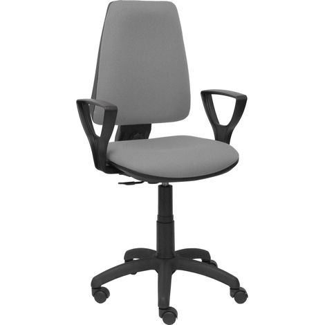 Silla Elche CP bali gris brazos fijos