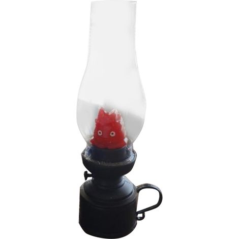 Ortviai Veilleuse LED Flamme Vacillante en Plastique Design Anime Japonais pour Décoration de Table, Chambre ou Fêtes (1/5)