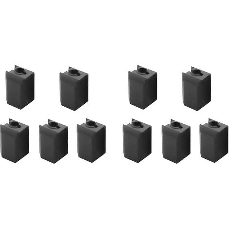 10 Stück Silikonsocken für Bambu Lab X1 X1C P1P Hotend-Extruder Hochtemperatur-Verschleißfeste Silikonhüllenabdeckungen