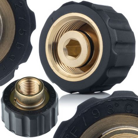 Adaptador / conector M22 (Karcher HD G1/4""F) para conectar accesorios con rosca de 1/4"" a la serie HD HDS