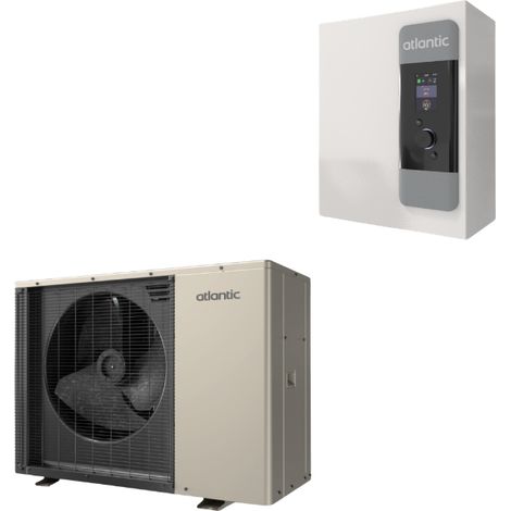 Pompe à chaleur monobloc air/eau Alfea Excellia M Compact 11 kW monophasée - ATLANTIC - 526986