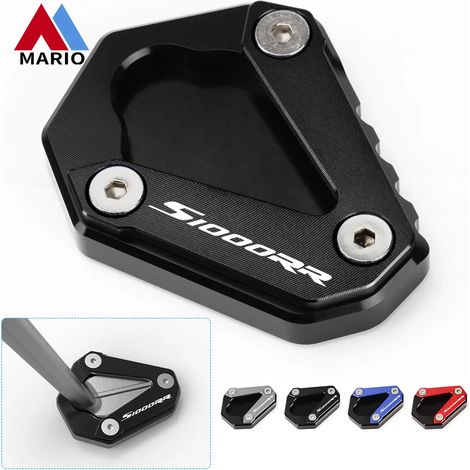 (Bleu S1000RR) Extension de béquille latérale avec repose-pieds, compatible avec BMW S1000R, S1000RR, S1000, S1000 R, RR, 1000R, 1000RR (2021, 2022, 2023) maxpower (1/4)