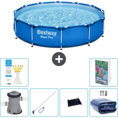 Bestway Steel Pro Rund - 366x76 cm - 7-teilig S235