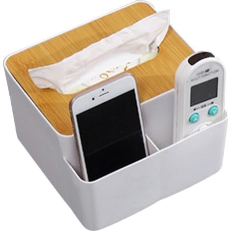 Boîte de rangement pour serviettes en papier avec couvercle en (1/5)