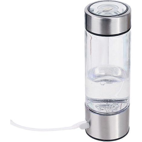Bouteille d'eau enrichie en hydrogène, générateur d'ionisation, tasse portable saine, chargement USB (1/4)
