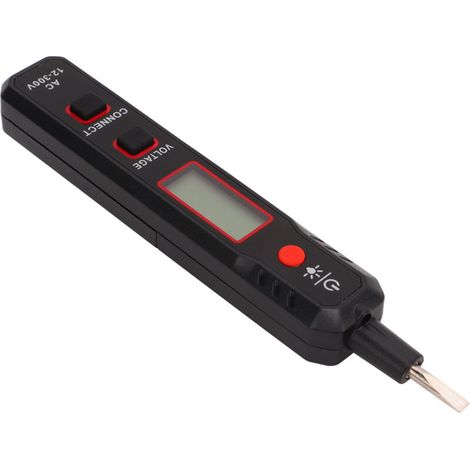 Stylo testeur de tension AC 12‑300V, détecteur de courant électrique portable (1/5)